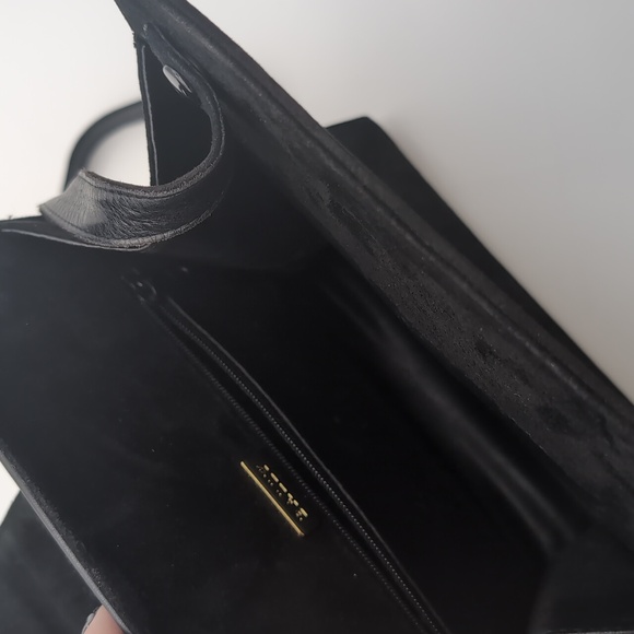 Bally Barletta leather and  suede black purse - Picture 11 of 15